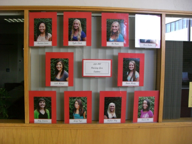 Homecoming Queen Candidates 2009