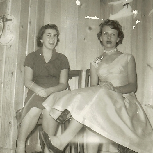 1957 Party - Cynthia Hendricks and Sharon DuFresne